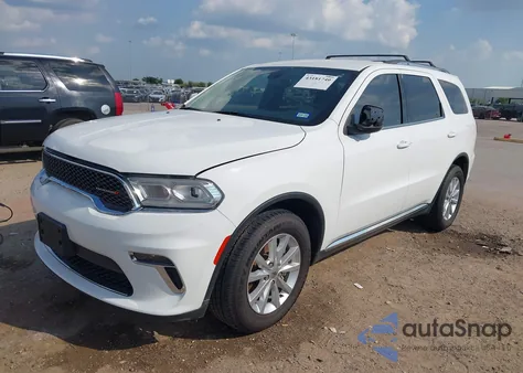 2022 Dodge Durango Sxt Rwd from USA, damaged, VIN 1C4RDHAGXNC130833